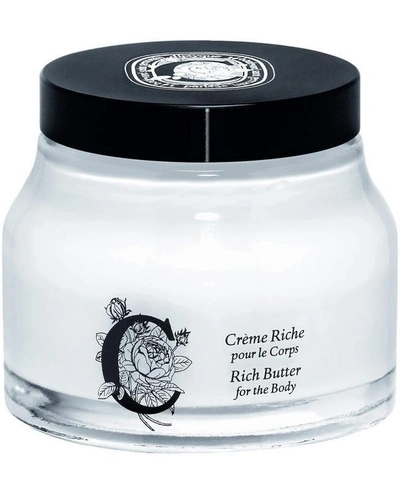 Shop Diptyque Rich Body Butter 200ml In White