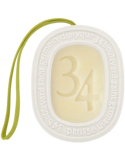 Diptyque 34 Boulevard Saint Germain Scented Oval In White