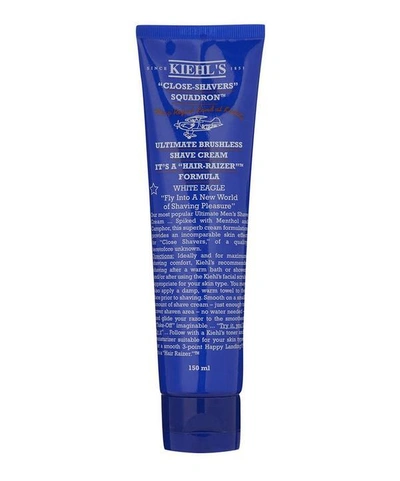 Shop Kiehl's Since 1851 Mens White Eagle Ultimate Brushless Shave Cream 150ml