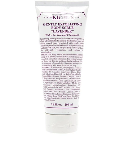 Shop Kiehl's Since 1851 Lavender Gently Exfoliating Body Scrub 250ml In White