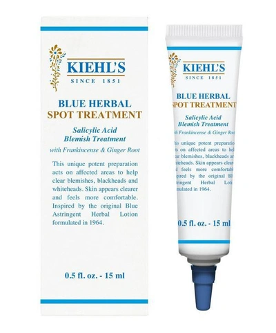 Shop Kiehl's Since 1851 Blue Herbal Spot Treatment 15ml In White