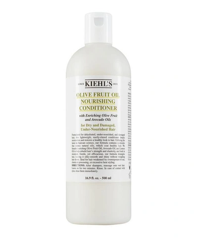 Shop Kiehl's Since 1851 Olive Fruit Oil Nourishing Conditioner 500ml In White