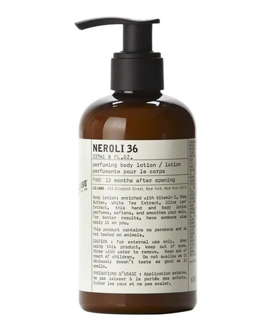 Shop Le Labo Neroli 36 Body Lotion 237ml In White