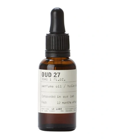 Shop Le Labo Oud 27 Perfume Oil 30ml