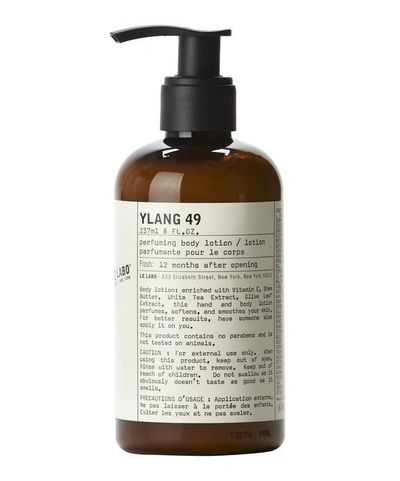 Shop Le Labo Ylang 49 Body Lotion 237ml In White