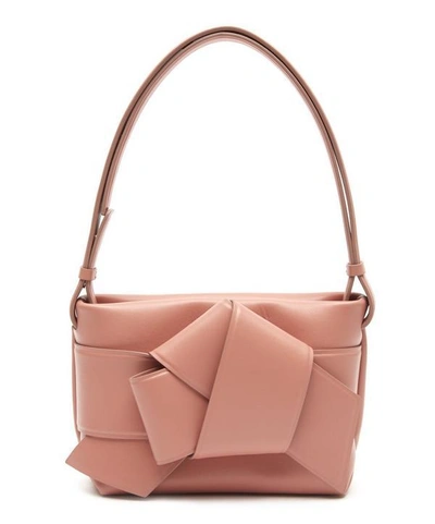 Shop Acne Studios Musubi Bow Front Handbag