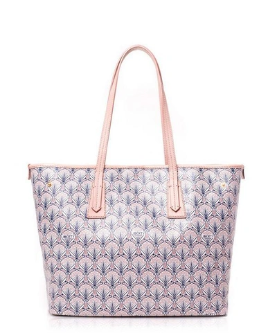 Shop Liberty London Little Marlborough Tote Bag In Iphis Canvas In Blue