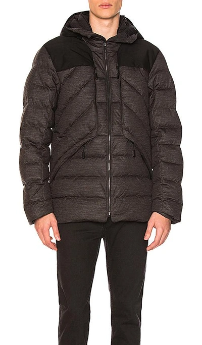 Shop The North Face Cryos Down Jacket In Black. In Tnf Dark Grey Heather