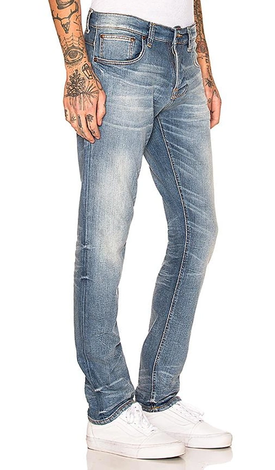 Nudie Jeans Grim Tim In Faded Ash