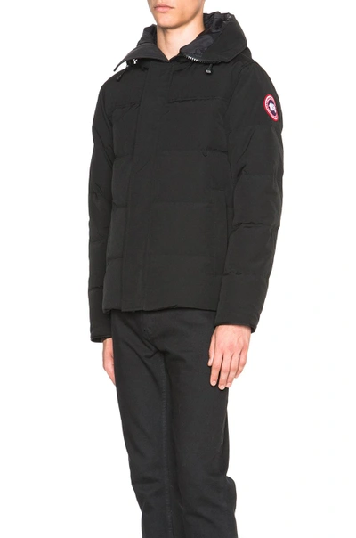 Canada Goose Macmillan Parka Coat In Black | ModeSens