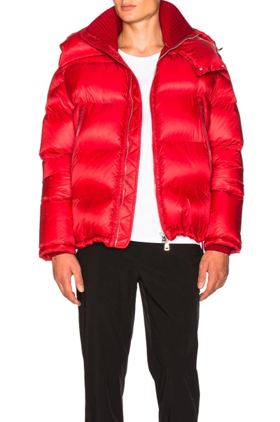 Shop Moncler Pascal Jacket In Red