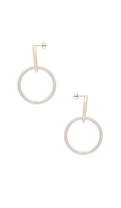 Shop The M Jewelers Ny The Floaris Hoop Earring In Two Tone