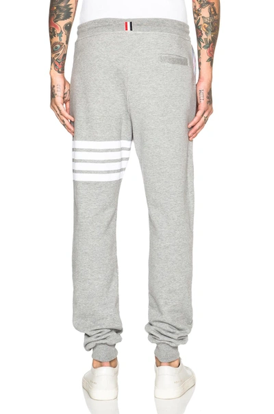 Shop Thom Browne Cotton Sweatpants