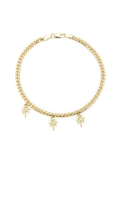 Shop Joolz By Martha Calvo Chella Anklet In Gold