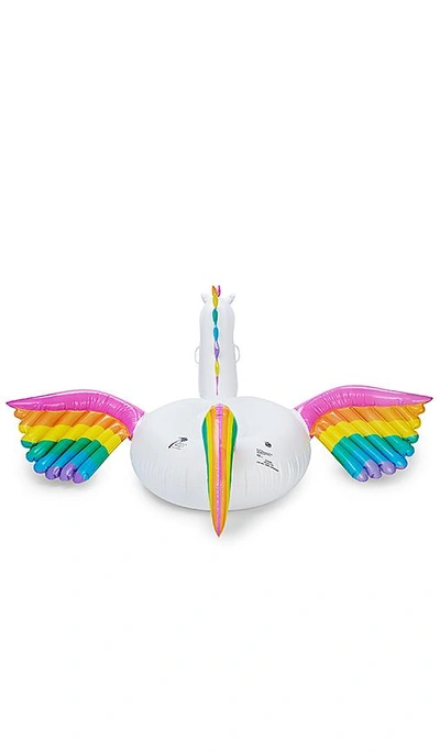 Shop Funboy The Rainbow Unicorn Inflatable Pool Float In White