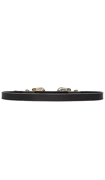 Shop B-low The Belt Baby Bri Bri Hip Belt In Black & Gold