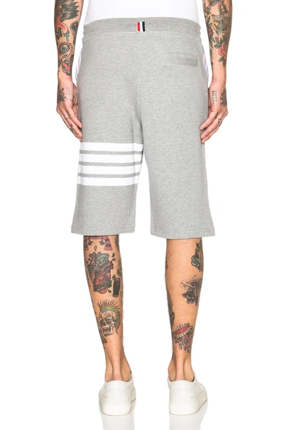 Shop Thom Browne Classic Sweatshorts