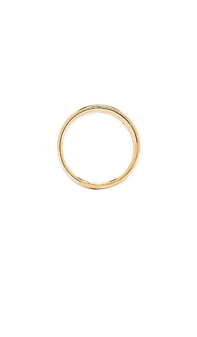 Shop Elizabeth And James Velde Ring In Metallic Gold