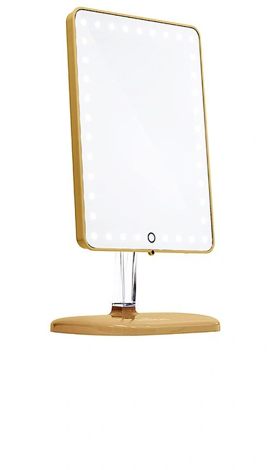 Shop Impressions Vanity Touch Pro Led Makeup Mirror With Bluetooth In Champagne Gold