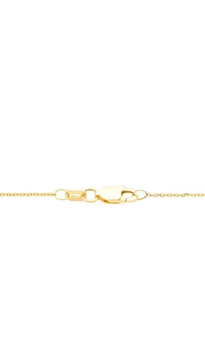 Shop Sachi Diamond Mini Bar Necklace In Gold