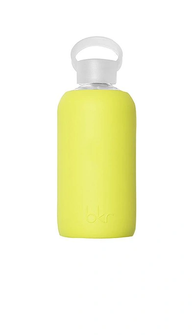 Shop Bkr Gigi 500ml Water Bottle In Yellow.