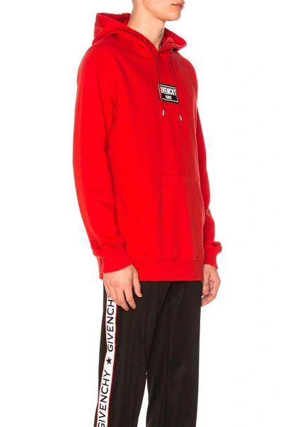 Definition Distress Hoodie - Red – Ubuntu Revolution