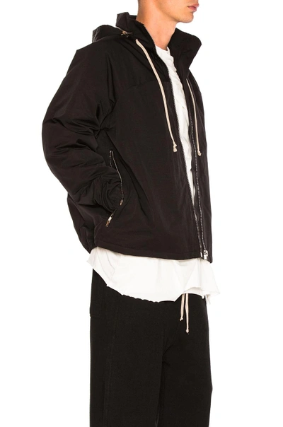 Shop Rick Owens Drkshdw Drkshdw By Rick Owens Windbreaker In Black