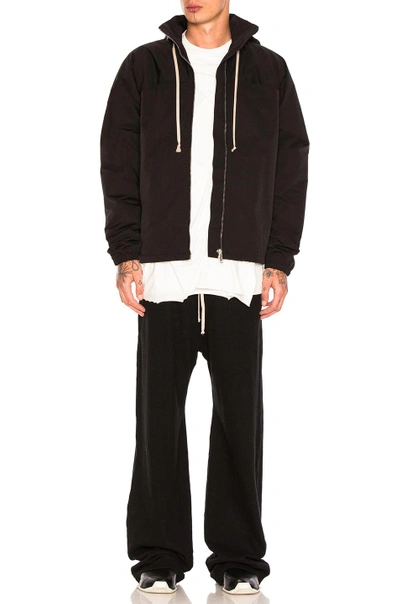 Shop Rick Owens Drkshdw Drkshdw By Rick Owens Windbreaker In Black