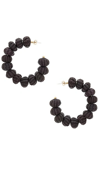 Shop Mercedes Salazar Candongas Earrings In Black