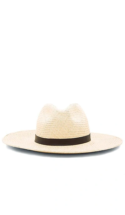 Shop Janessa Leone Gloria Hat In Creme