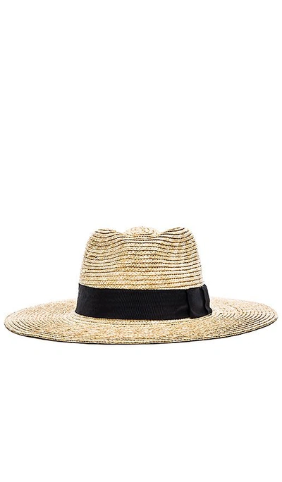 Brixton Joanna Straw Hat In Honey
