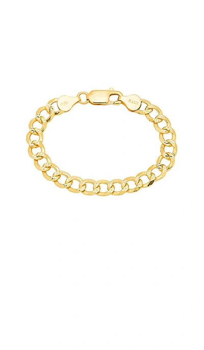 Shop The M Jewelers Ny The Curb Link Bracelet In Metallic Gold