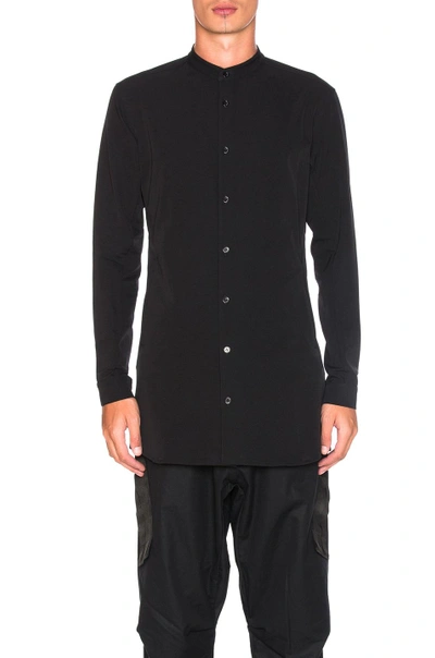 Shop Acronym Hd Jersey Long Sleeve Shirt In Black