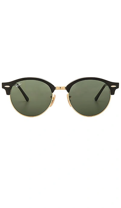 Shop Ray Ban Clubround Classic In Black