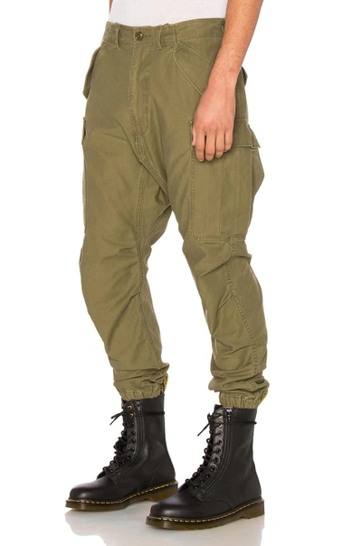 Shop R13 Surplus Military Cargo Pants In Green In Olive