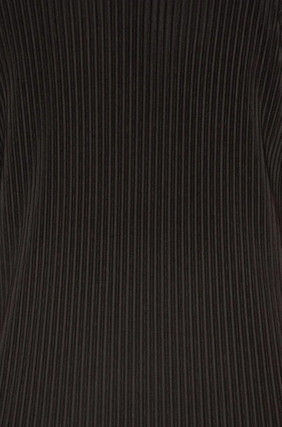 Shop Issey Miyake Basic Short Sleeve Shirt In Black