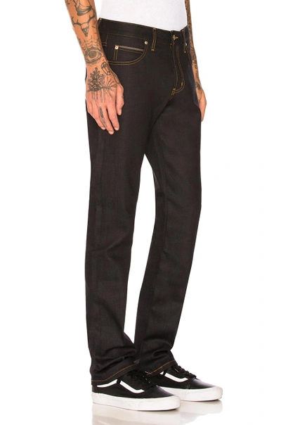 Shop Naked And Famous Skinny Guy 11.5oz Deep Indigo Stretch Selvedge