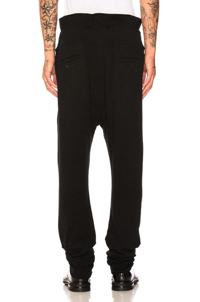 Shop Ann Demeulemeester Trousers In Black