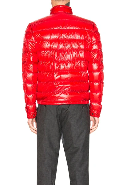Shop Moncler Acorus Jacket In Red