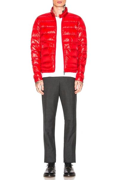 Shop Moncler Acorus Jacket In Red