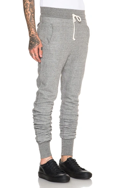 Shop John Elliott Kito Cotton Sweatpants In Gray