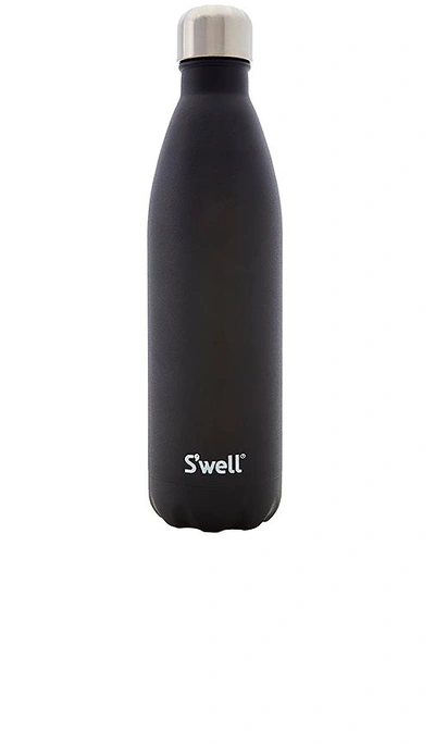 Shop S'well Stone 25oz Water Bottle In Onyx