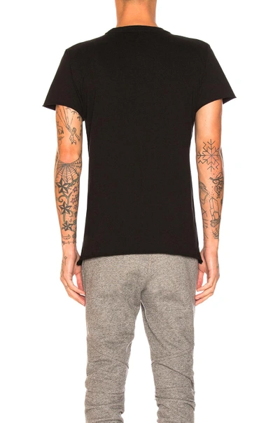 John Elliott Relaxed Crew Neck T-shirt In Black