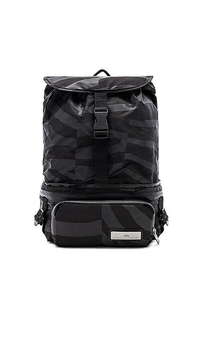 Shop Adidas By Stella Mccartney Convertible Backpack In Black