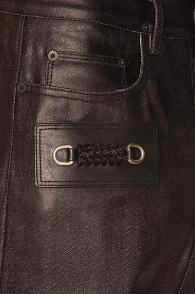 Shop Rick Owens Keyring Astaire Jeans In Black