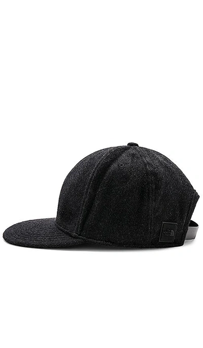 Shop The North Face Cryos Cashmere Ball Cap In Tnf Black Heather