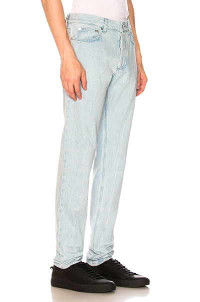 Shop Givenchy Embroidered Pocket Jeans In Blue