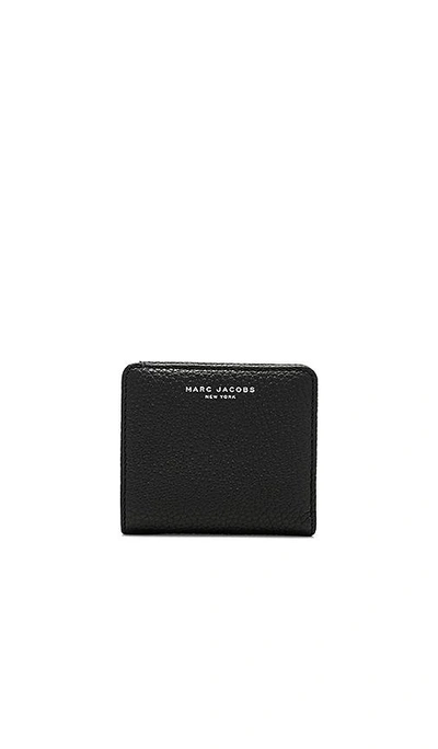 Shop Marc Jacobs Open Face Billfold Wallet In Black