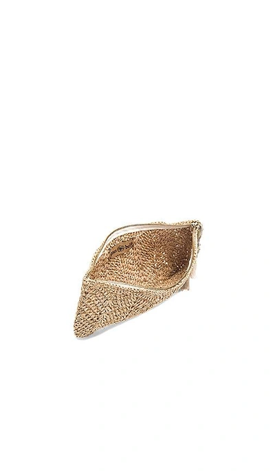 Florabella Avon Clutch In Almond Silver