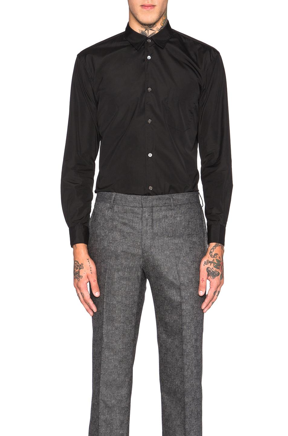 commes de garcon button down